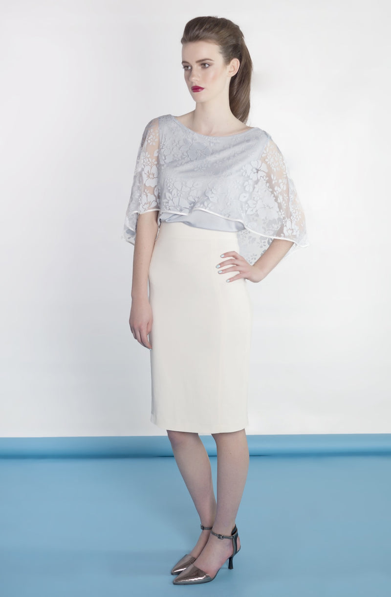 Stunning KYMAIA top by French Fashion Designer Kabira Allain. #WearingIrish #ShopinIreland #IrishDesign
