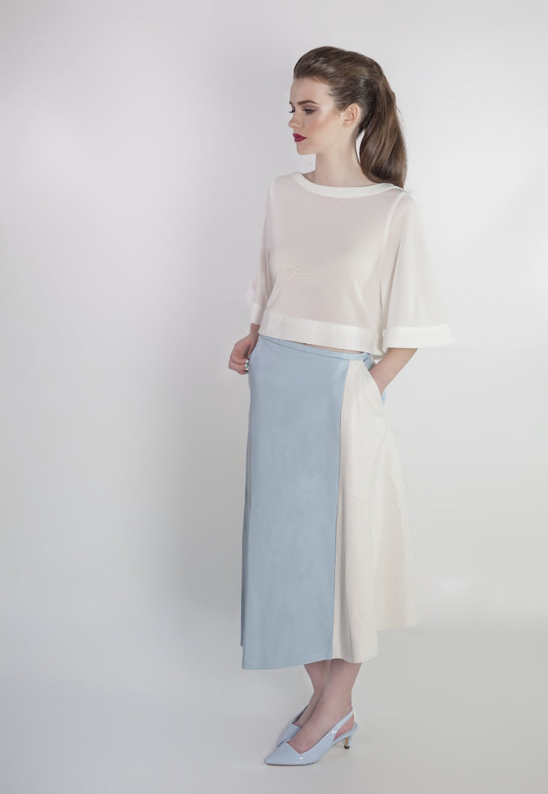 KYMAIA skirt by French Fashion Designer Kabira Allain. #WearingIrish #ShopinIreland #IrishDesign